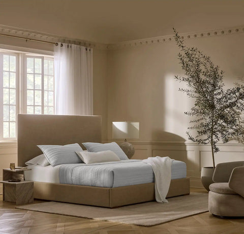 Signature Stripe Quilt Set Mist