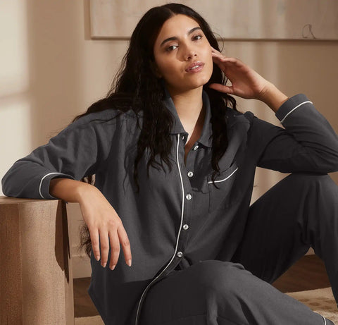 Soft Knit Long Sleeve & Pants Pajama Set Night