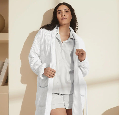Signature Short Sleeve & Shorts Pajama Set Sky