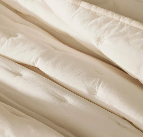 Airy Voile Quilt Set Natural
