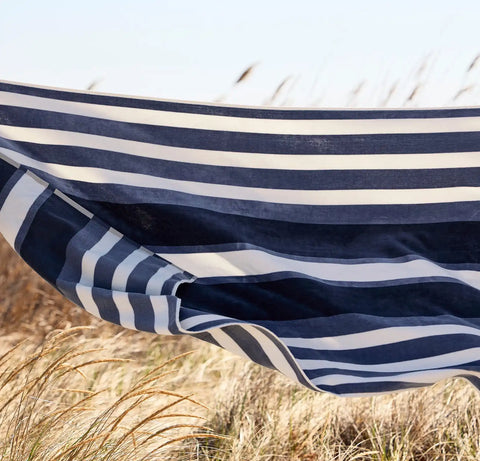 The Beach Towel Mineral Harbor Stripe
