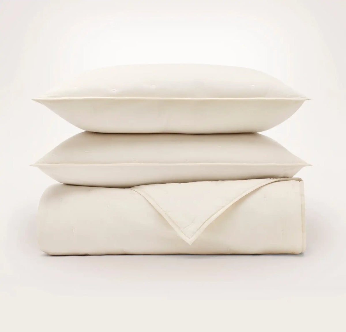 Airy Voile Quilt Set Natural