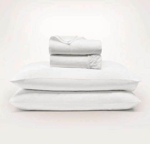 Linen Sheet Set White