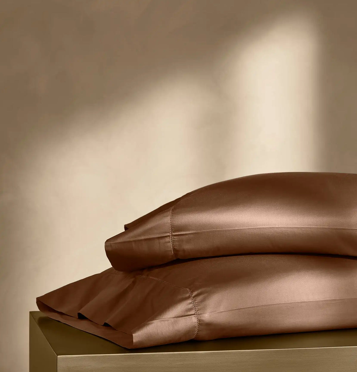 Summit Supima Pillowcase Set Chestnut