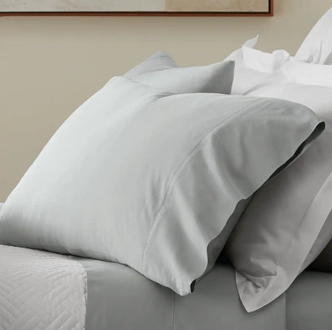 Signature Hemmed Pillowcase Set Shore