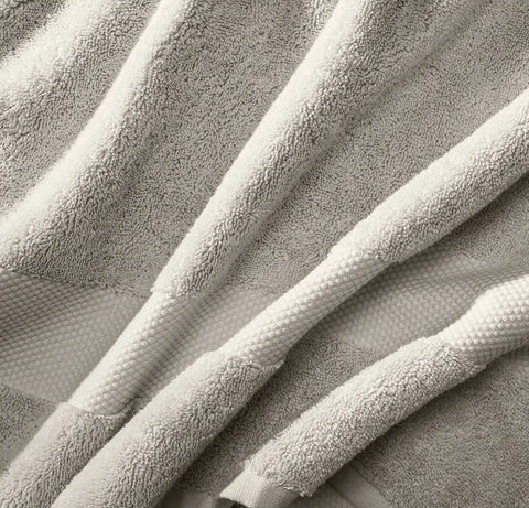 Plush Hand Towels (Pair) Pewter