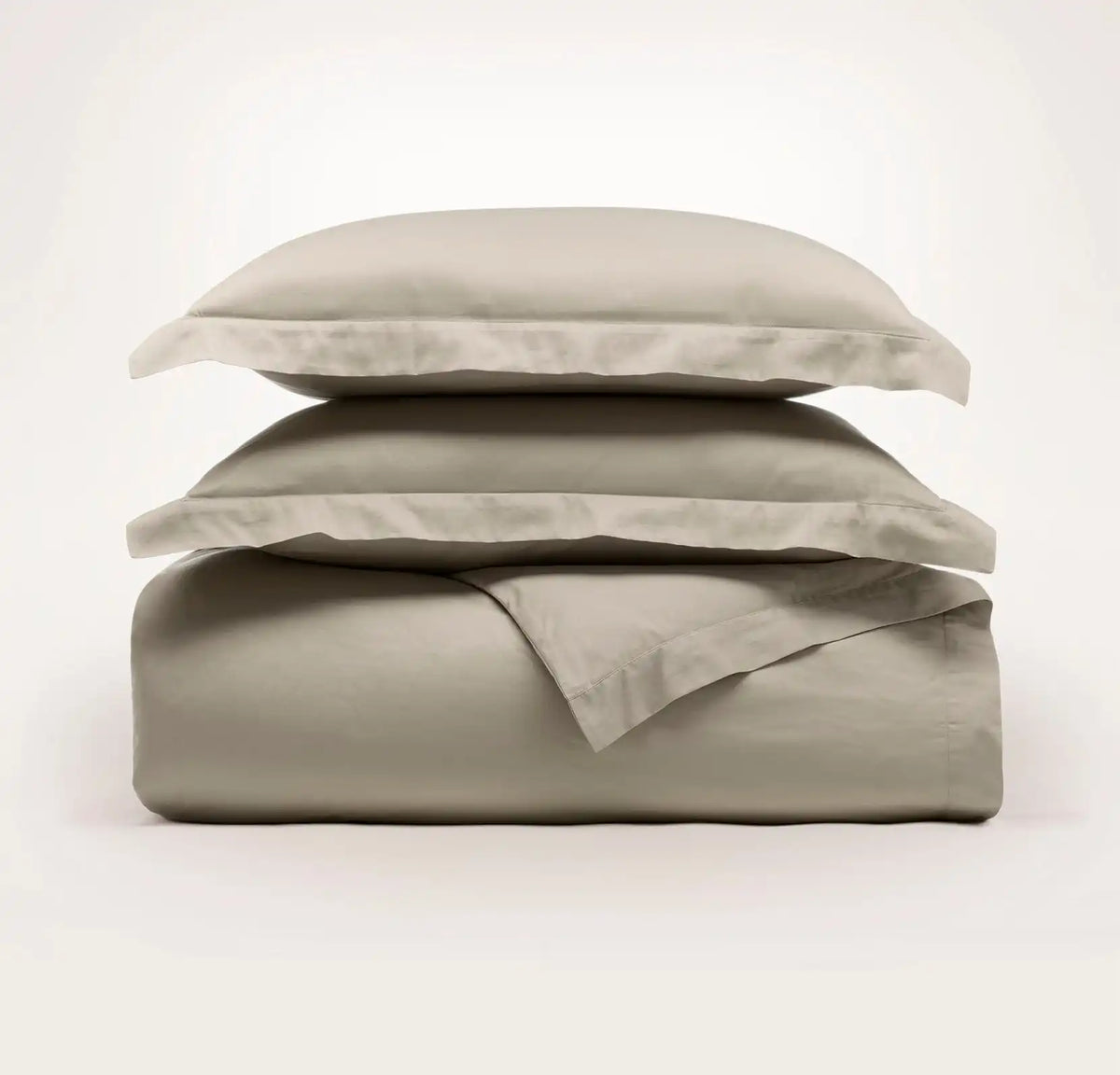 Signature Hemmed Duvet Set Oak
