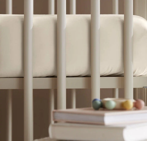 Signature Fitted Crib Sheet Natural
