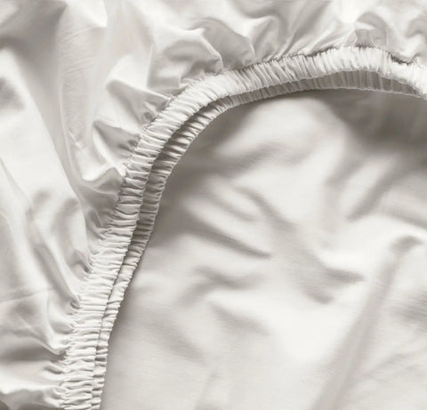 Signature Fitted Crib Sheet White