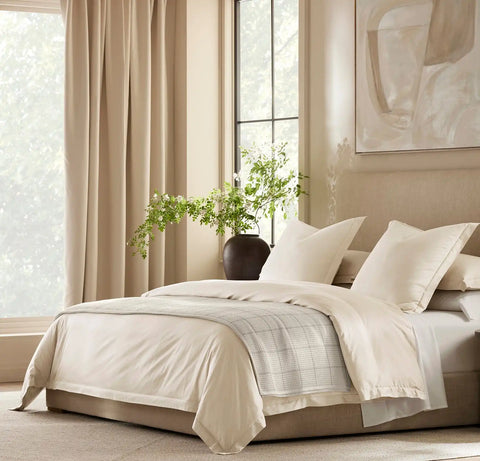 Signature Hemmed Sham Natural