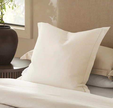 Signature Hemmed Sham Natural