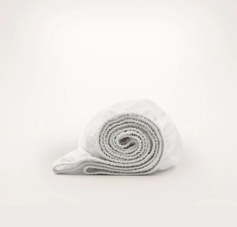 Signature Fitted Crib Sheet White