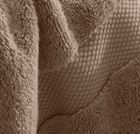 Plush Bath Sheet Walnut