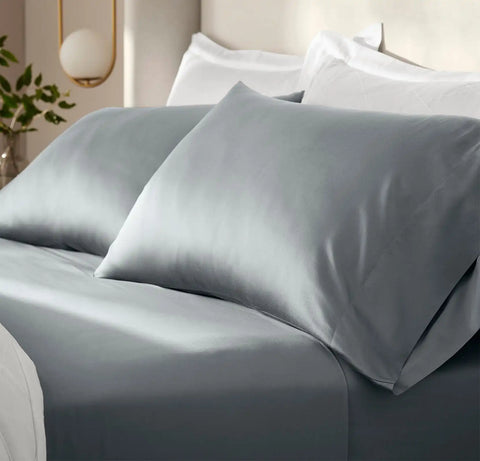 Reserve Pillowcase Set Bluestone