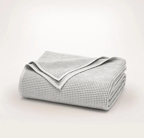 Waffle Bed Blanket Mist