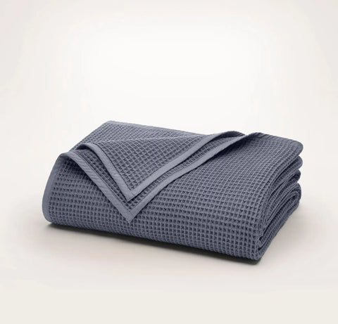 Waffle Bed Blanket Mineral