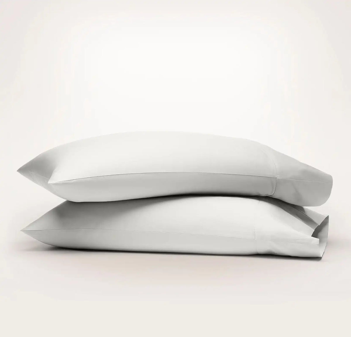 Percale Hemmed Pillowcase Set Mist