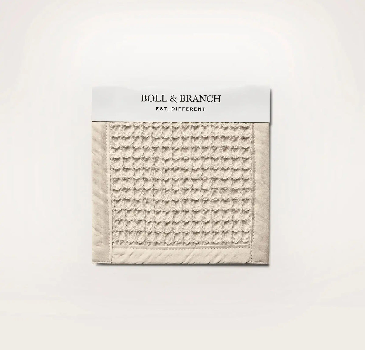 Waffle Fabric Swatch Natural