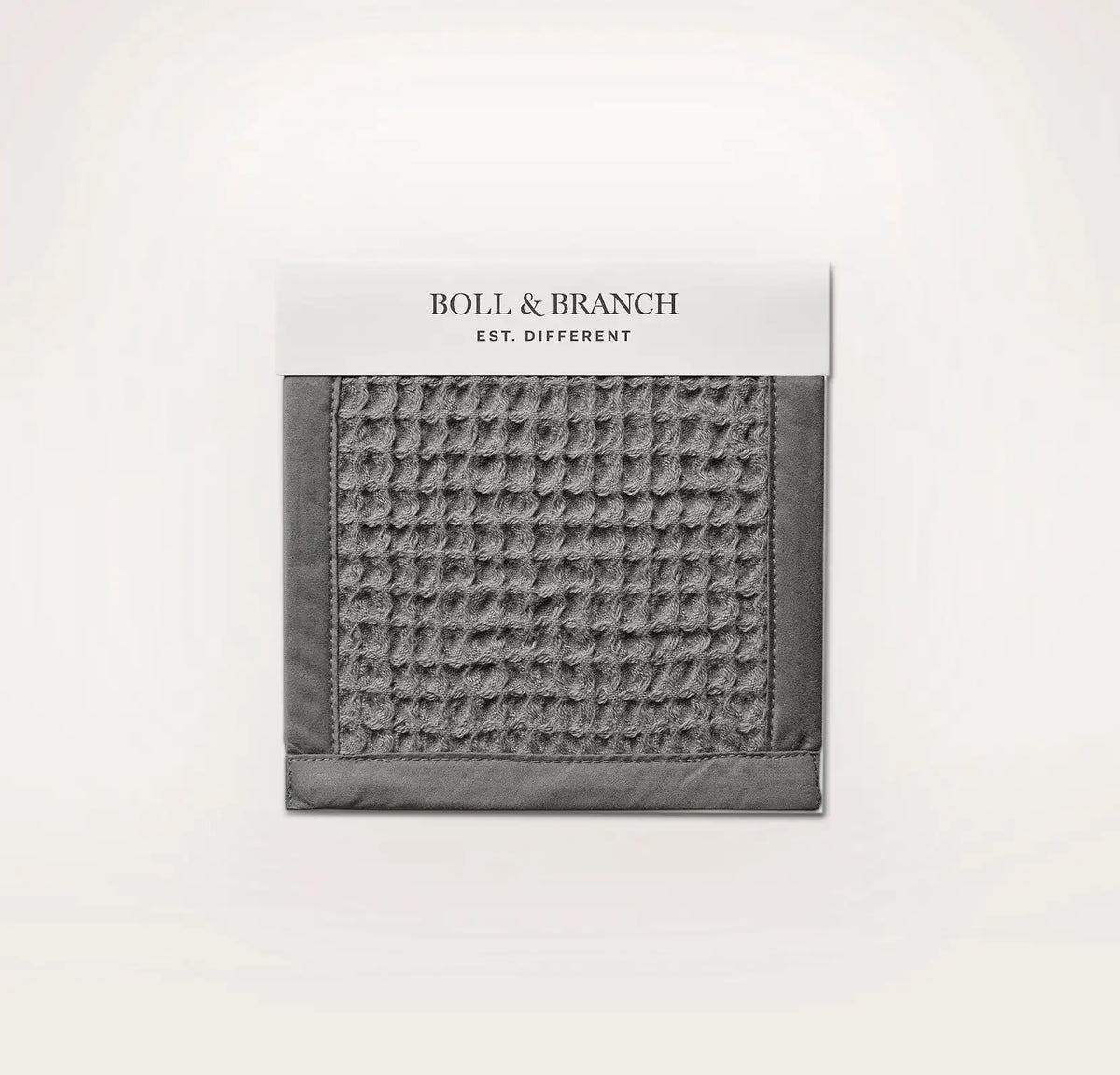 Waffle Fabric Swatch Stone