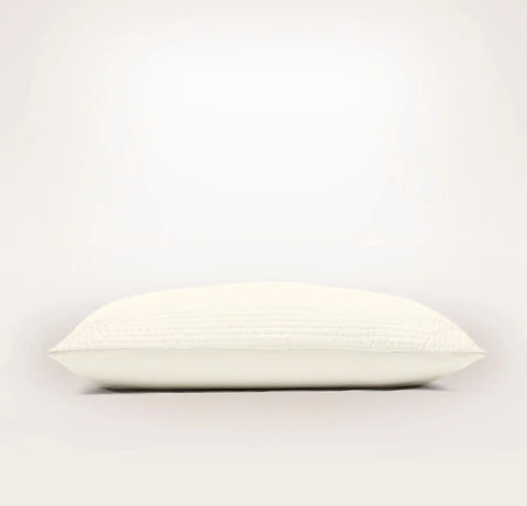 Signature Handstitched Quilted Sham Cream