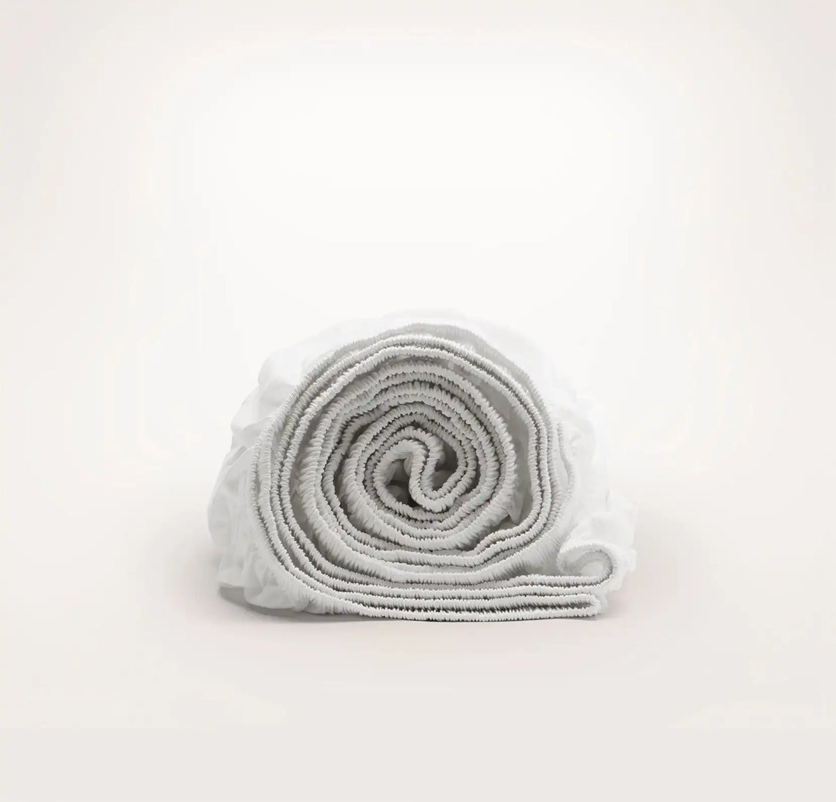 Percale Hemmed Fitted Sheet White