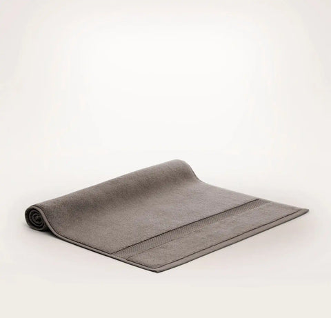 Plush Bath Mat Stone
