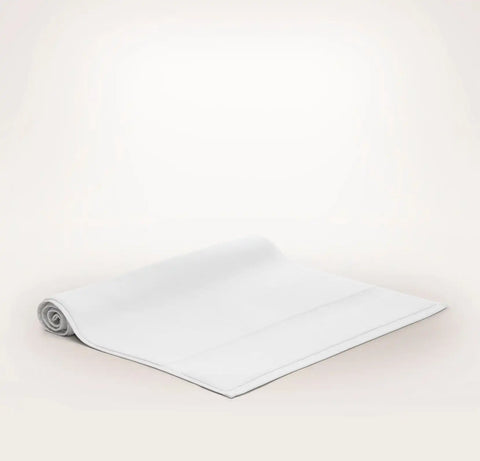 Plush Bath Mat White