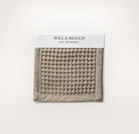 Waffle Fabric Swatch Oak