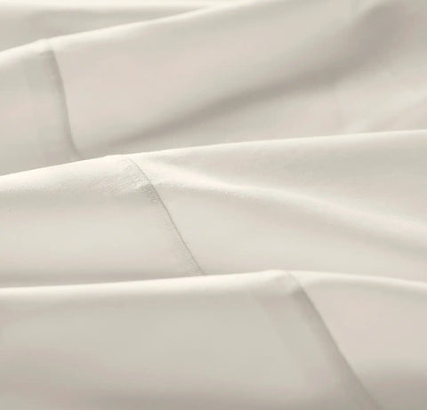 Signature Embellished Sheet Set White/White Embroidered