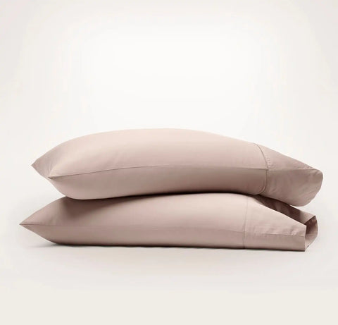Signature Hemmed Pillowcase Set Dusty Rose