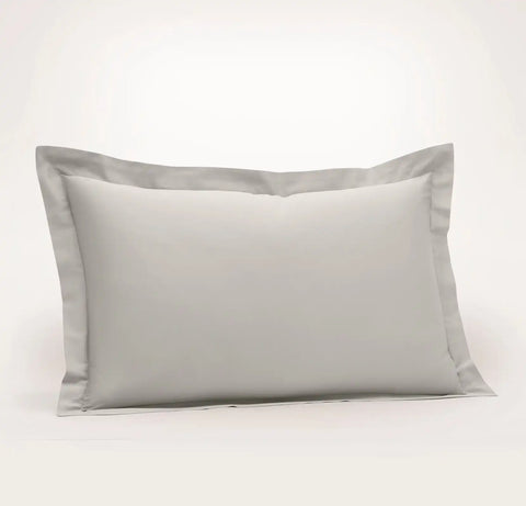 Signature Hemmed Sham Pewter