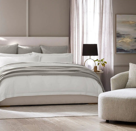 Lightweight Bed Blanket Pewter