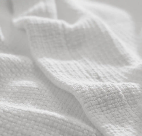 Lightweight Bed Blanket White