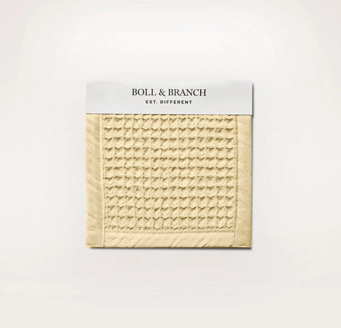 Waffle Fabric Swatch Buttercup