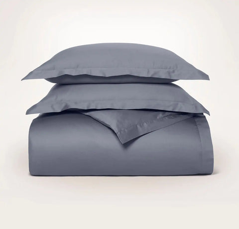 Signature Hemmed Duvet Set Mineral