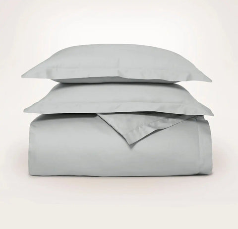 Signature Hemmed Duvet Set Shore
