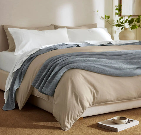 Dream Bed Blanket Bluestone