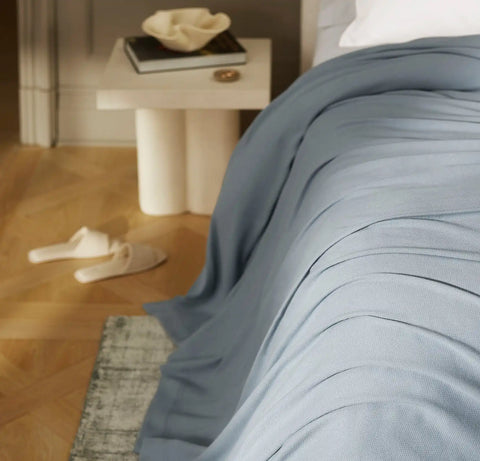 Essential Bed Blanket Bluestone