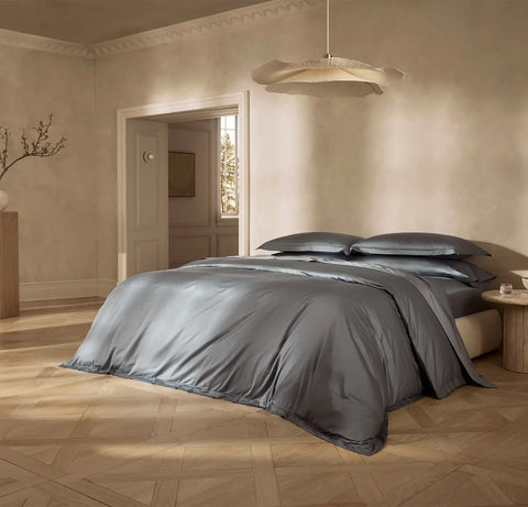 Summit Supima Duvet Set Bluestone