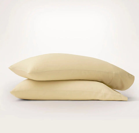 Signature Hemmed Pillowcase Set Buttercup