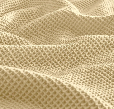 Waffle Bed Blanket Buttercup