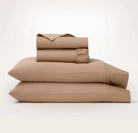 Signature Hemmed Sheet Set Camel