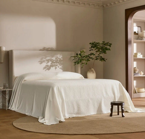 Dappled Vela Classic Coverlet Mist