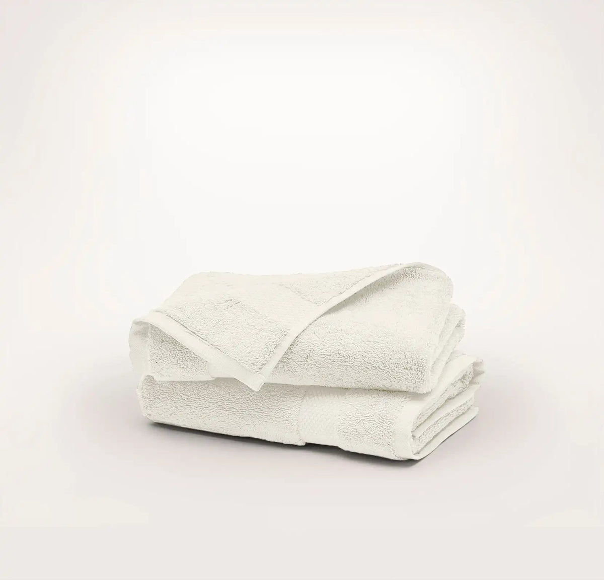 Plush Hand Towels (Pair) Cream
