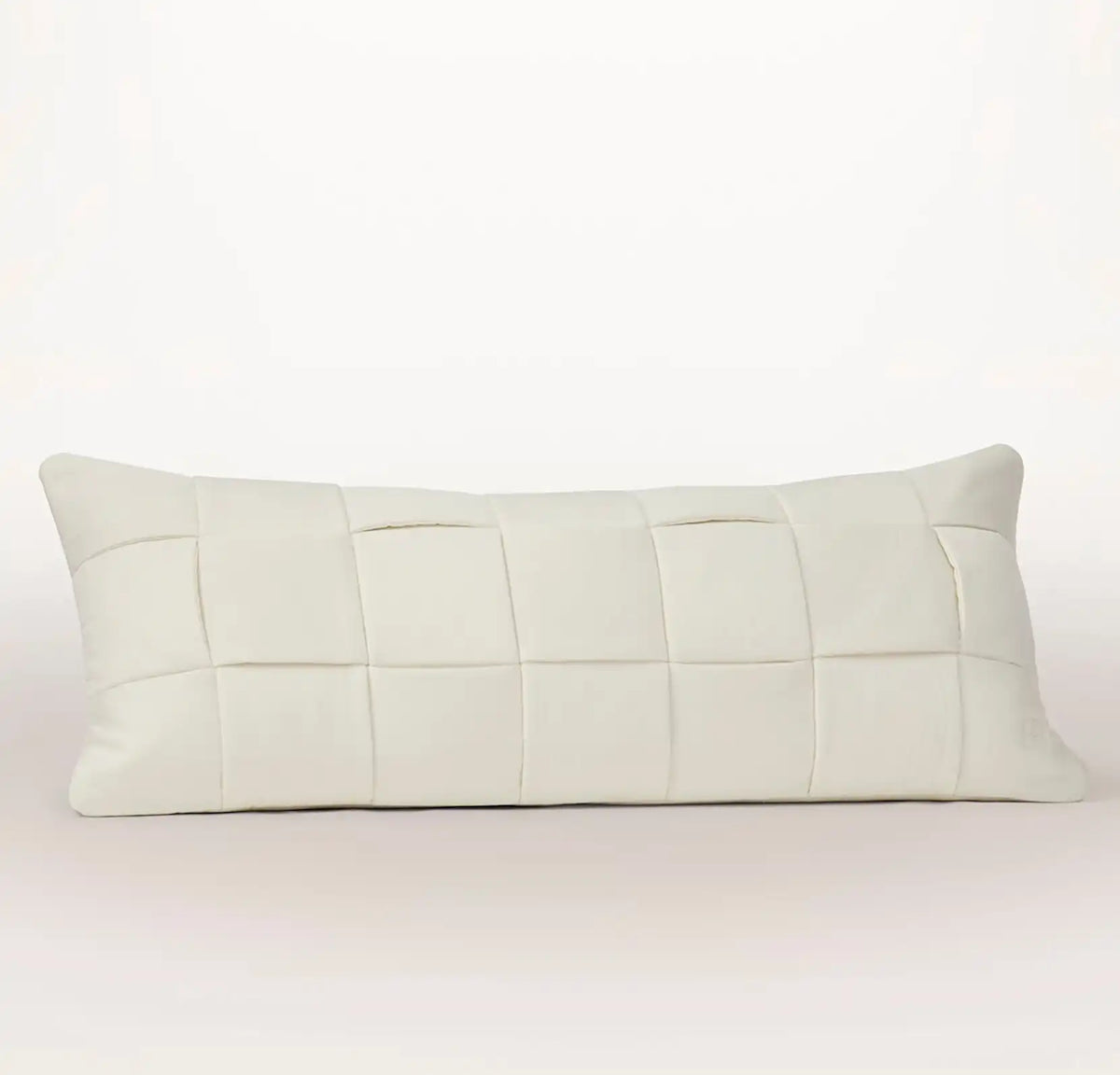 The Woven Icon Pillow Cover Cream