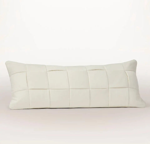 The Woven Icon Pillow Cover Cream
