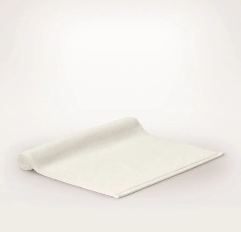 Turkish Ribbed Bath Mat Cream
