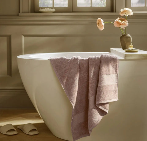 Plush Bath Sheet Dusty Rose