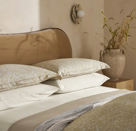 Signature Hemmed Duvet Set Honey Garden