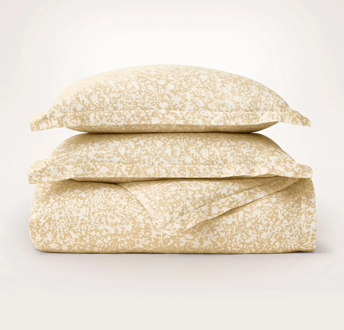 Signature Hemmed Duvet Set Honey Garden
